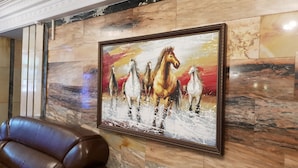 Lobby sitting area - Hotel Tourist (Nur-Sultan)