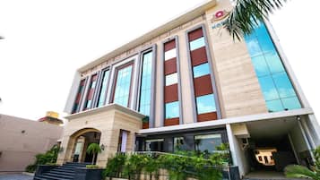 Façana frontal de l'allotjament