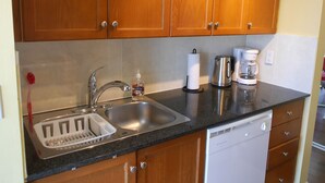 Condo, 1 Single Bed, Non Smoking | Private kitchen