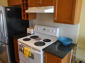 Condo, 1 Single Bed, Non Smoking | Private kitchen