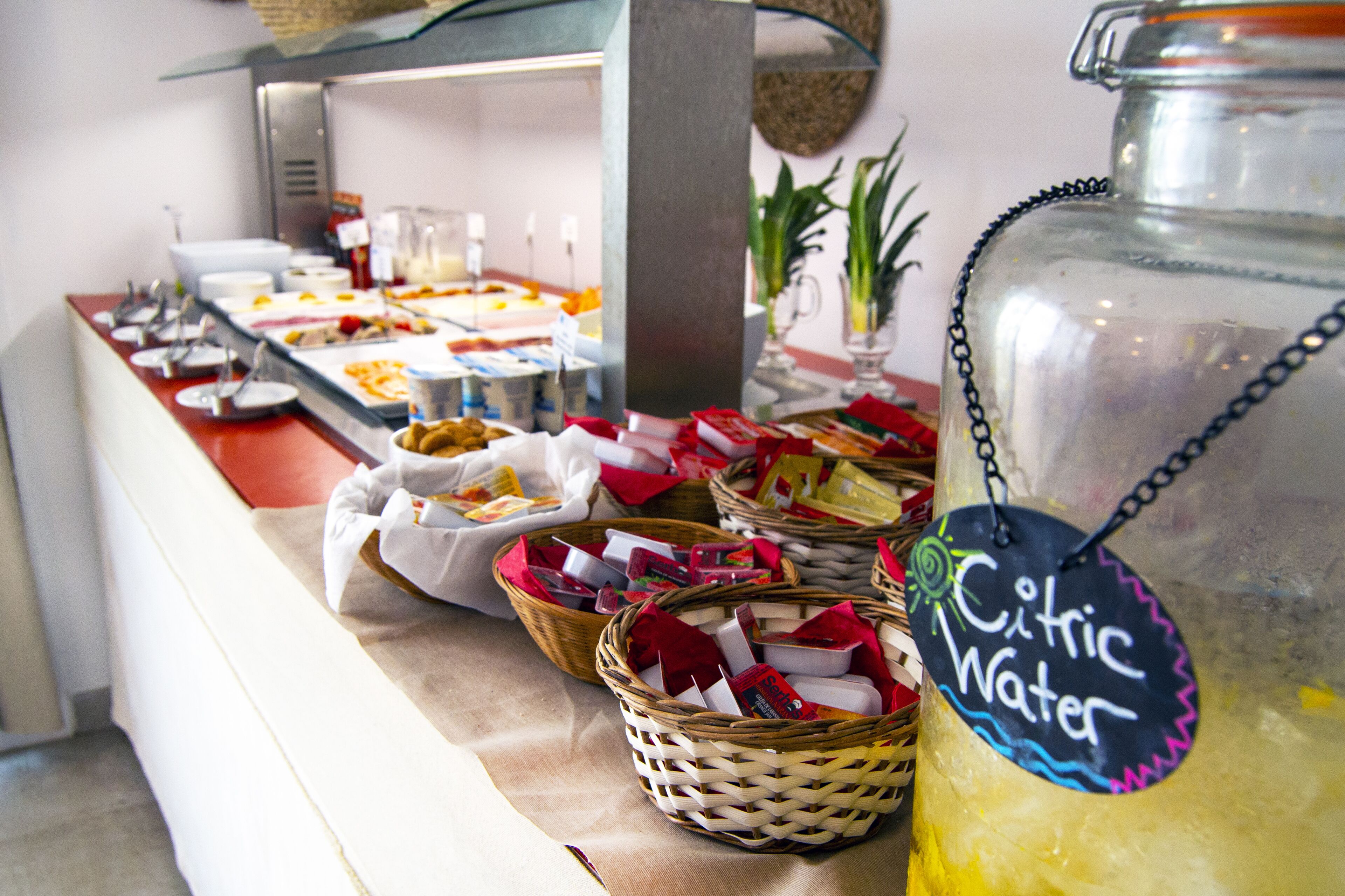 Daily buffet breakfast (EUR 10 per person)
