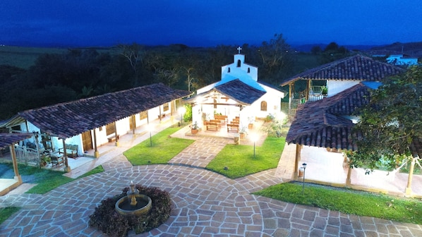 Vue depuis l’hébergement