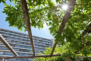 Voorkant van accommodatie