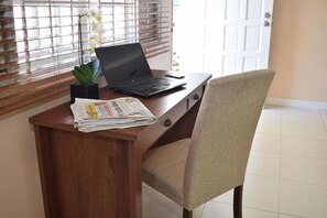 Apartment, 1 King Bed, Non Smoking | Iron/ironing board, free WiFi, bed sheets - The Barcelona by Pro Homes Jamaica (Kingston)