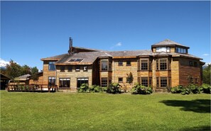 Façana frontal de l'allotjament