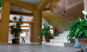 Interior entrance