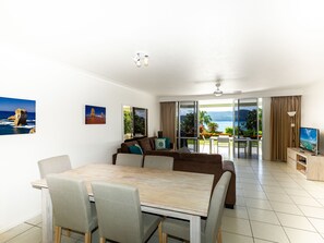 Apartment, 2 Bedrooms, 2 Bathrooms, Sea View | In-room dining - Lagoon 006 on Hamilton Island (Whitsundays)