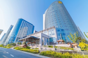 Voorkant van accommodatie