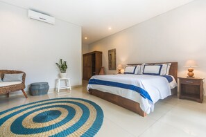 Deluxe-Villa, 3 Schlafzimmer | 3 Schlafzimmer, Zimmersafe, Bügeleisen/Bügelbrett, kostenlose Babybetten