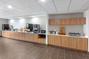Café da manhã continental grátis todos os dias