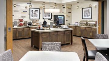 Free daily full breakfast