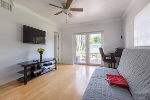 Family House, Multiple Beds, Non Smoking, Private Pool | Living room | Flat-screen TV - Tropical Oasis Estate (Pinecrest)