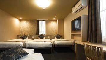 Family Quadruple Room, 4 Bedrooms, Non Smoking | 20 bedrooms, desk, blackout drapes, free WiFi