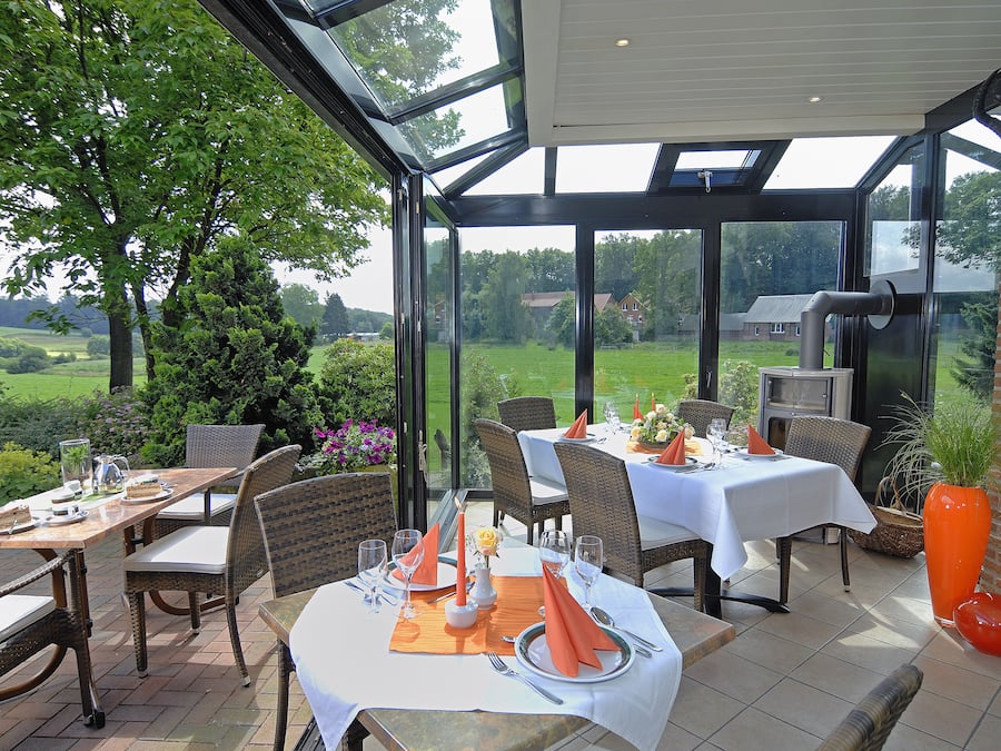 Dîner servi sur place