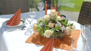 Abendessen, lokale Küche