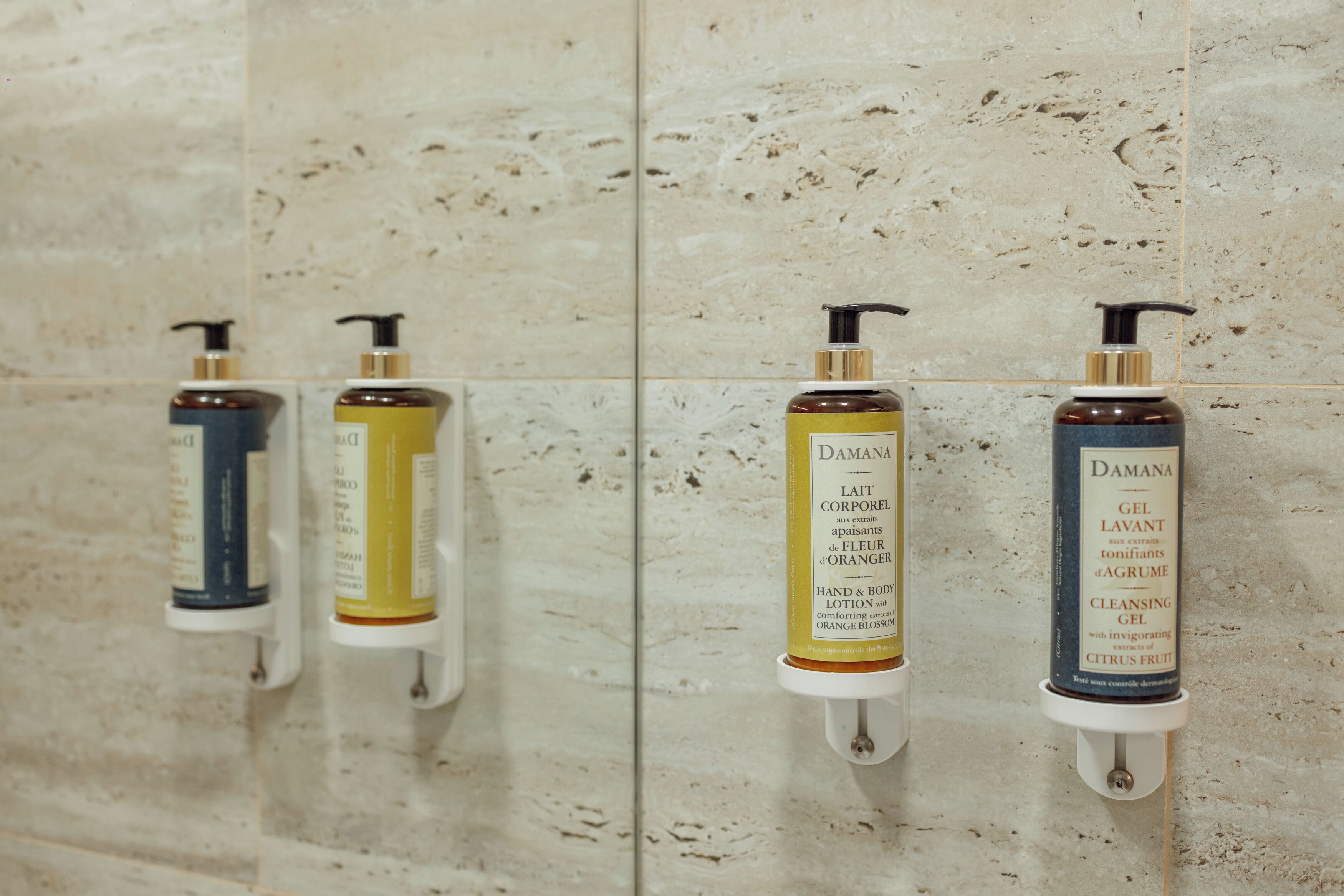 twin room | bathroom | shower, free toiletries, slippers, towels