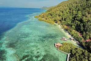 Aerial view - Raja Ampat Dive Lodge (Mansuar Island)