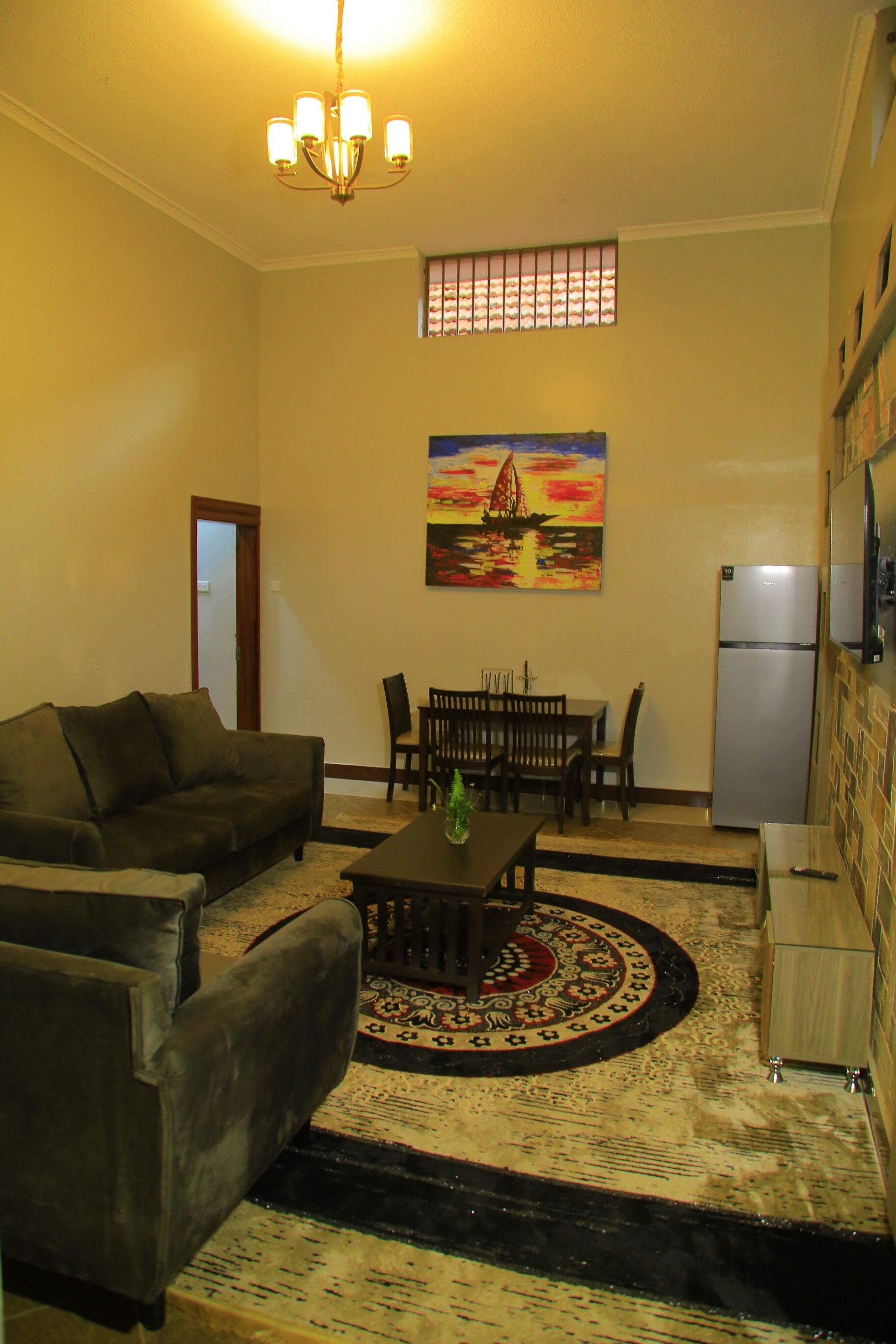 公寓 | 起居区 | 平板电视