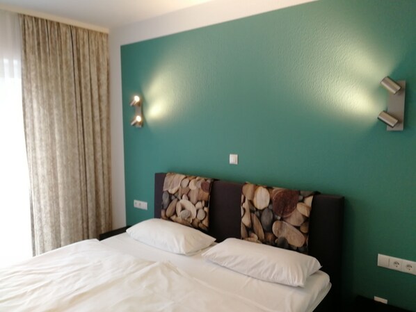 Habitación doble | Wifi gratis y ropa de cama 