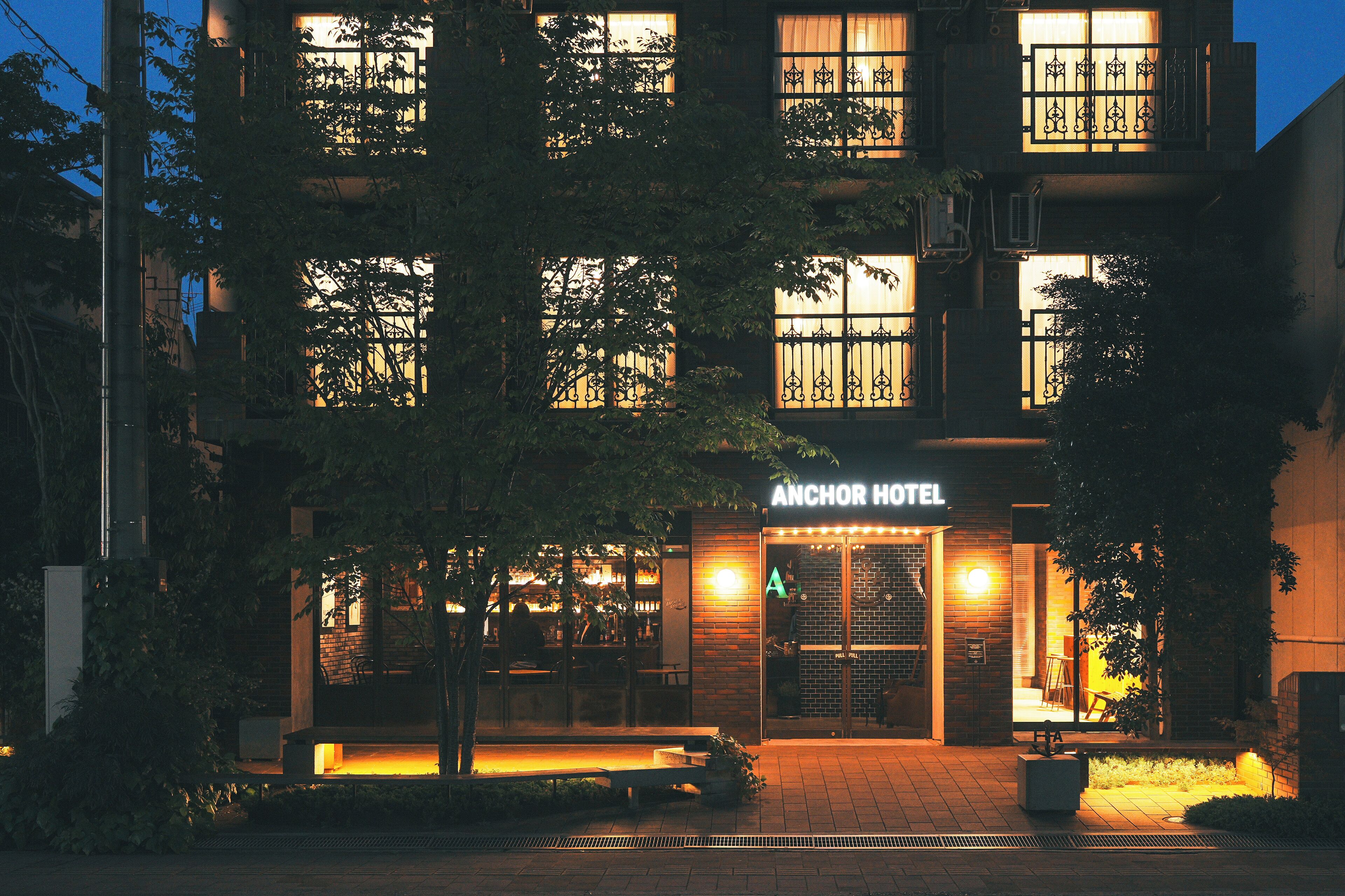 front of property – evening/night