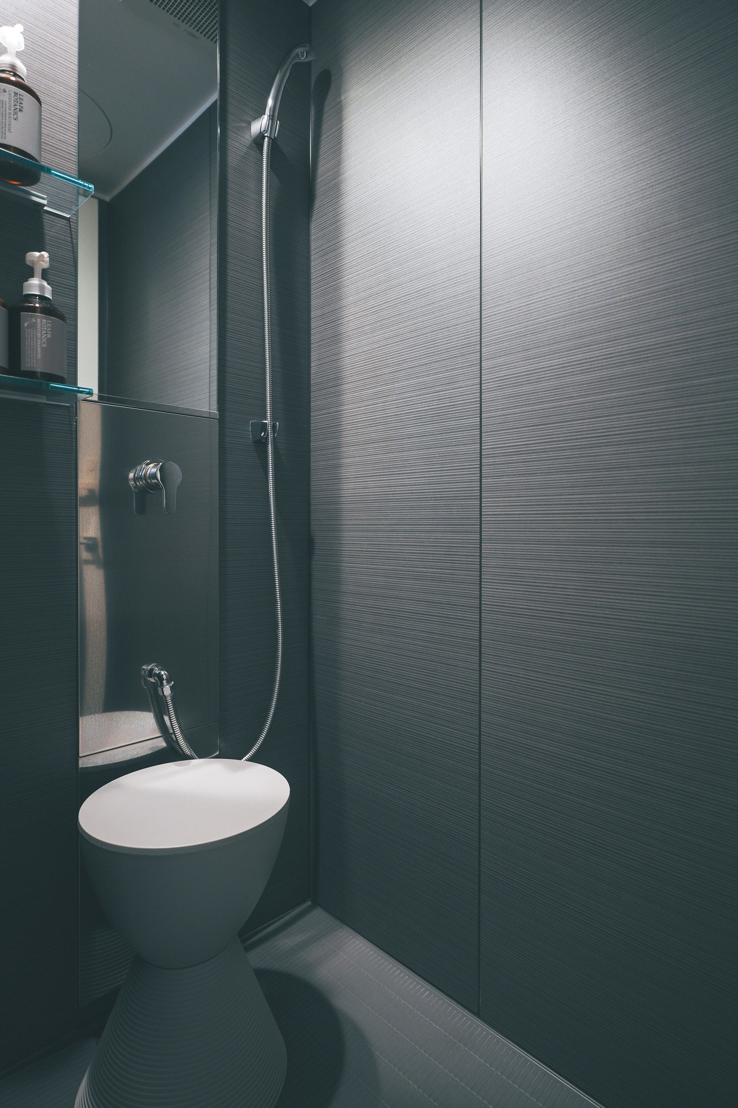 free toiletries, hair dryer, slippers, electronic bidet