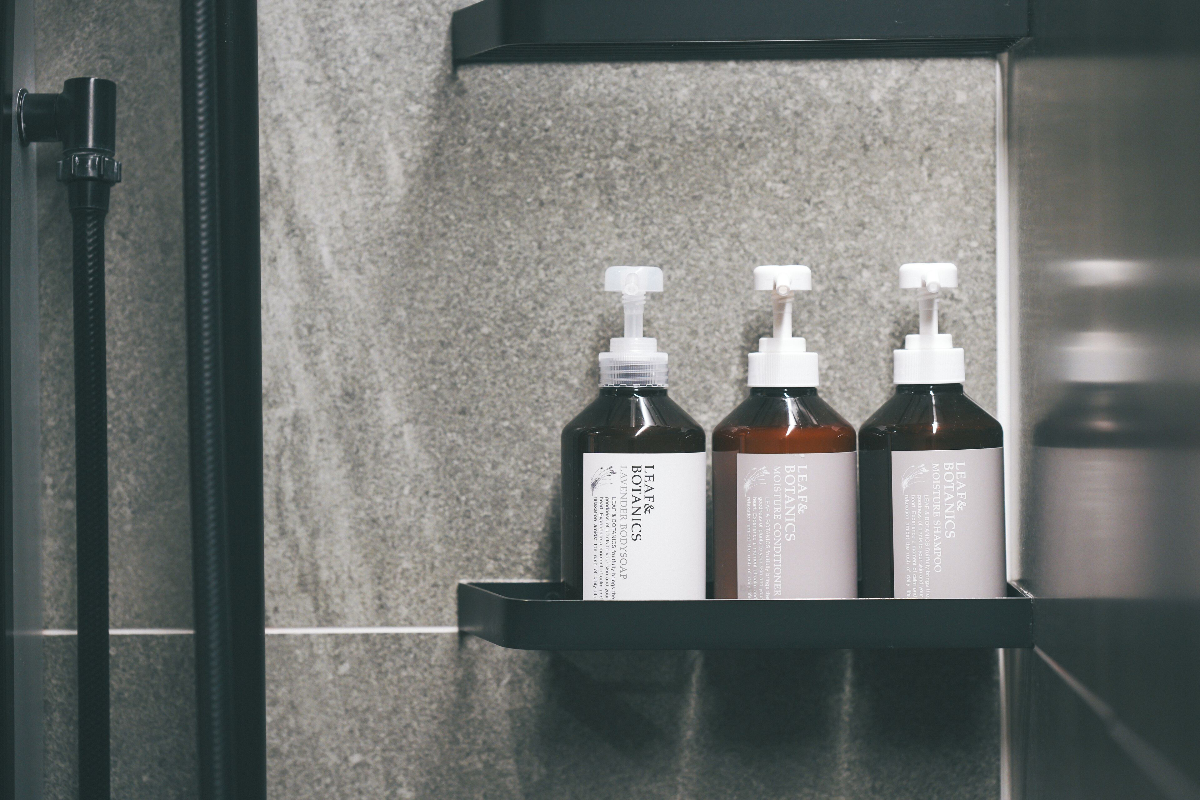 free toiletries, hair dryer, slippers, electronic bidet