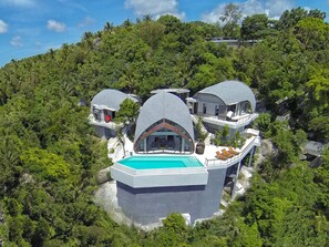 Aerial view - Villa Moonshadow (Koh Samui)