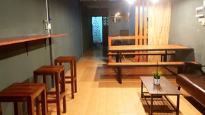 Sitteområde i lobbyen
