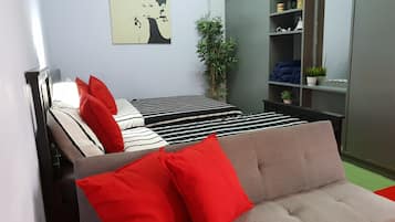 Suite Familiale | Fer et planche Ă repasser, Wi-Fi gratuit, draps fournis