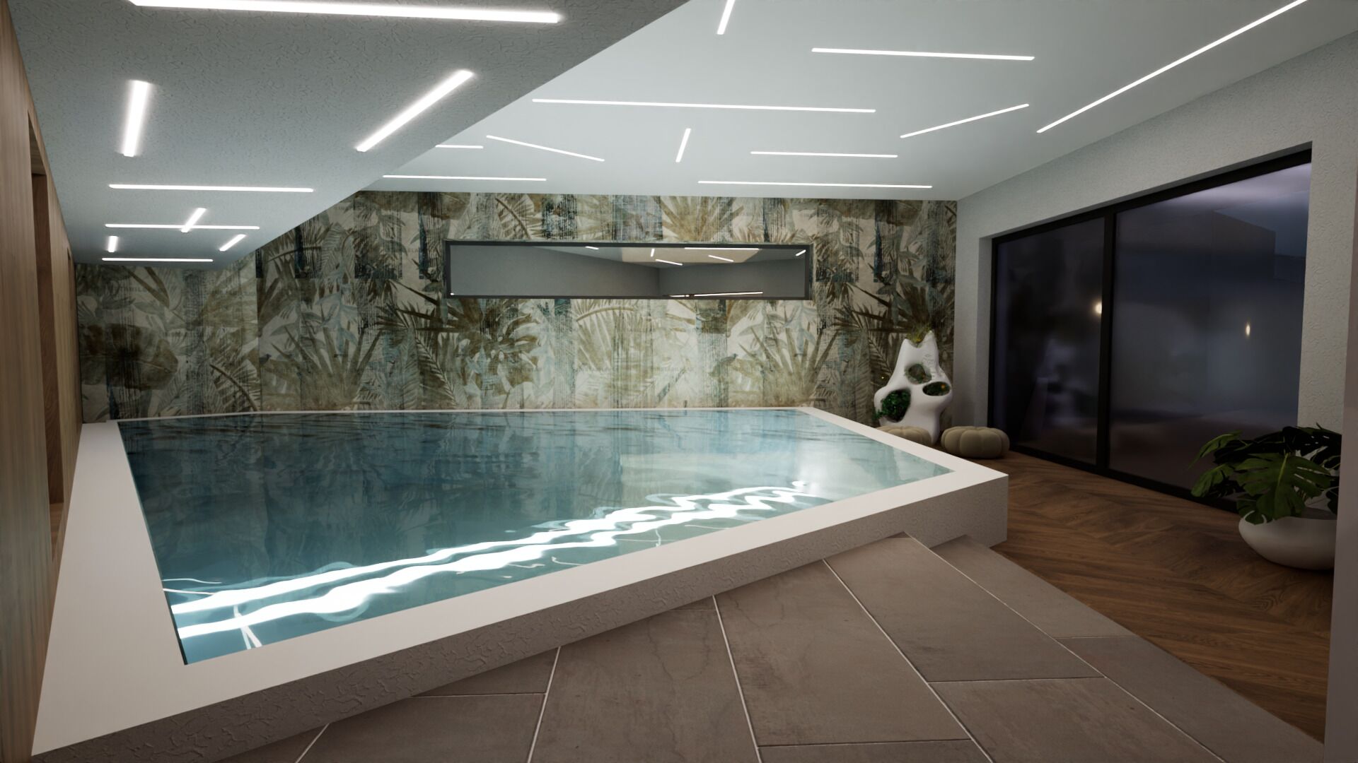 Infinity pool
