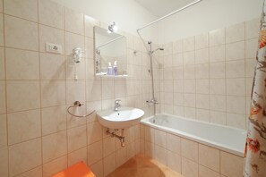 Huoneisto, 1 parisänky | Kylpyhuone