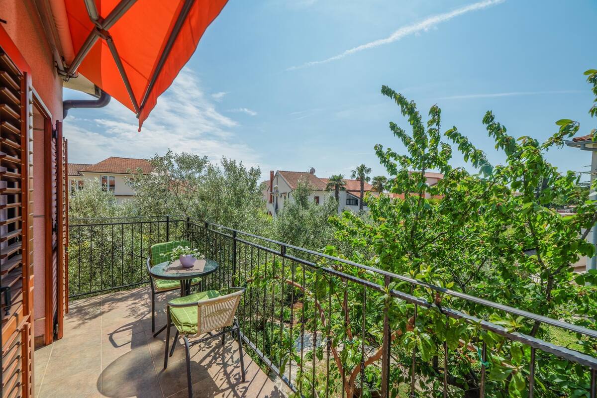 Appartamento, 1 letto king | Balcone