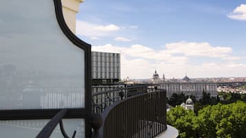 Blick von der Unterkunft