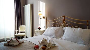 Superior Quadruple Room | Egyptian cotton sheets, down comforters, memory foam beds, minibar