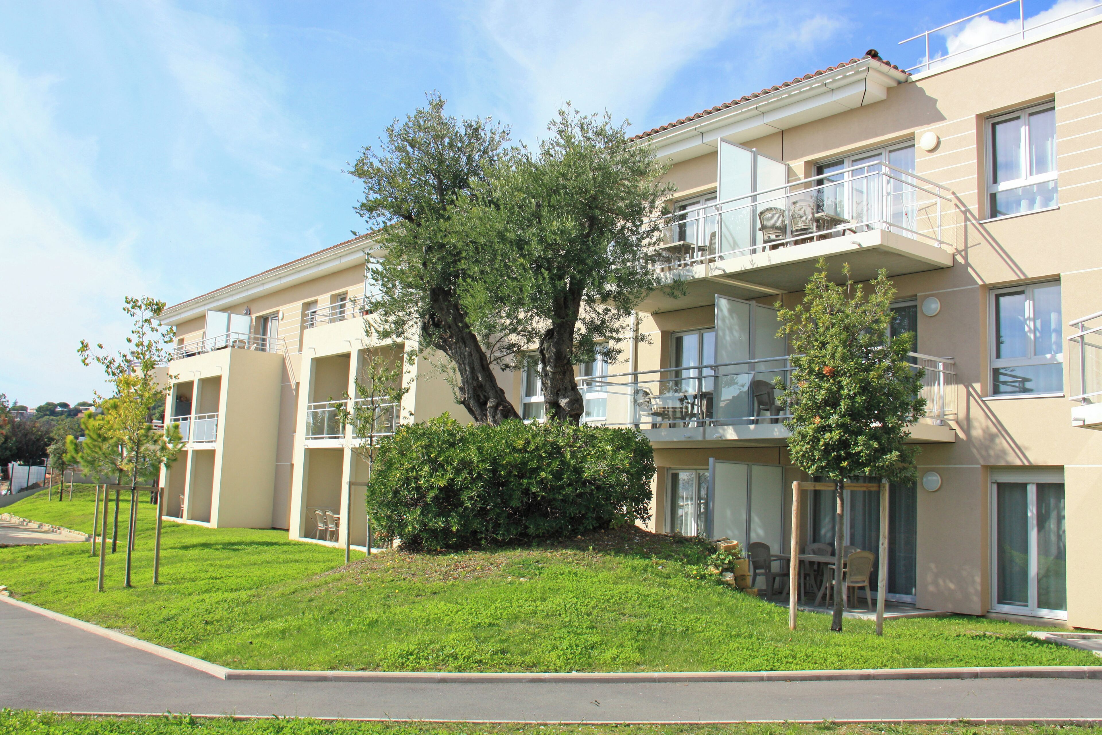 Facciata della struttura