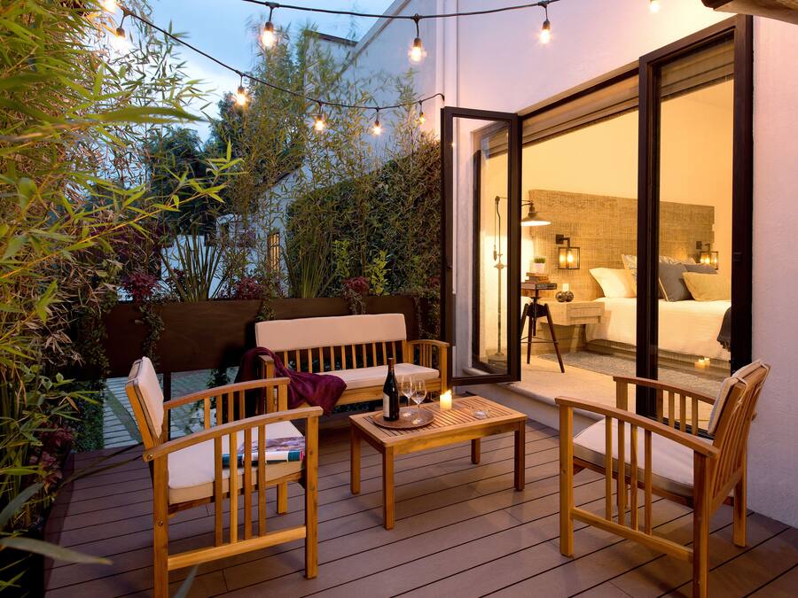 Design Suite, 1 Queen Bed, Non Smoking, Ensuite | Terrace/patio