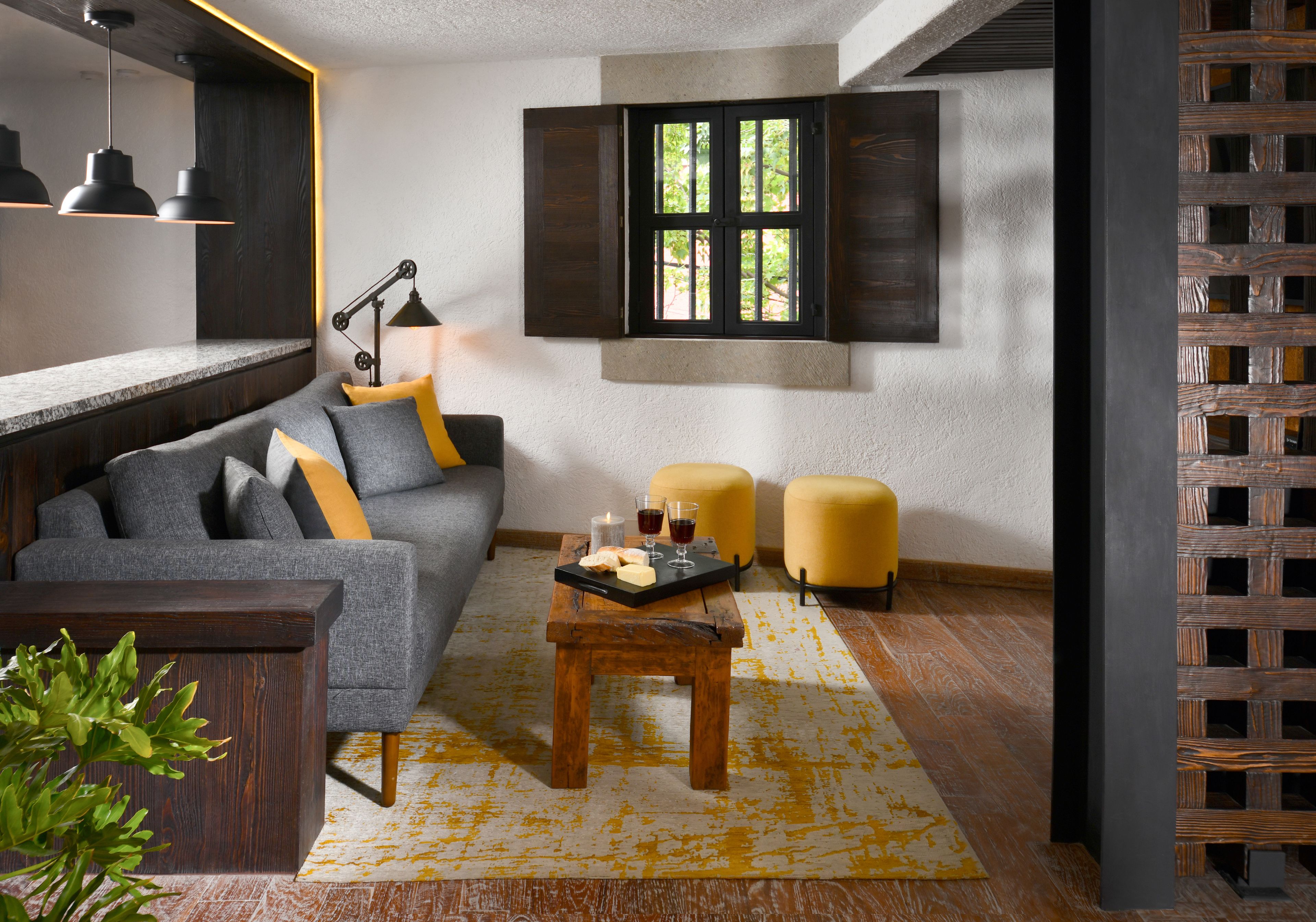 design suite, 2 queen beds, non smoking, kitchenette | living area | 65-inch smart tv with digital channels, netflix, streaming services