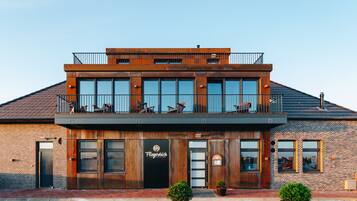 Fassade der Unterkunft