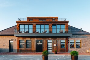 Fachada de la propiedad