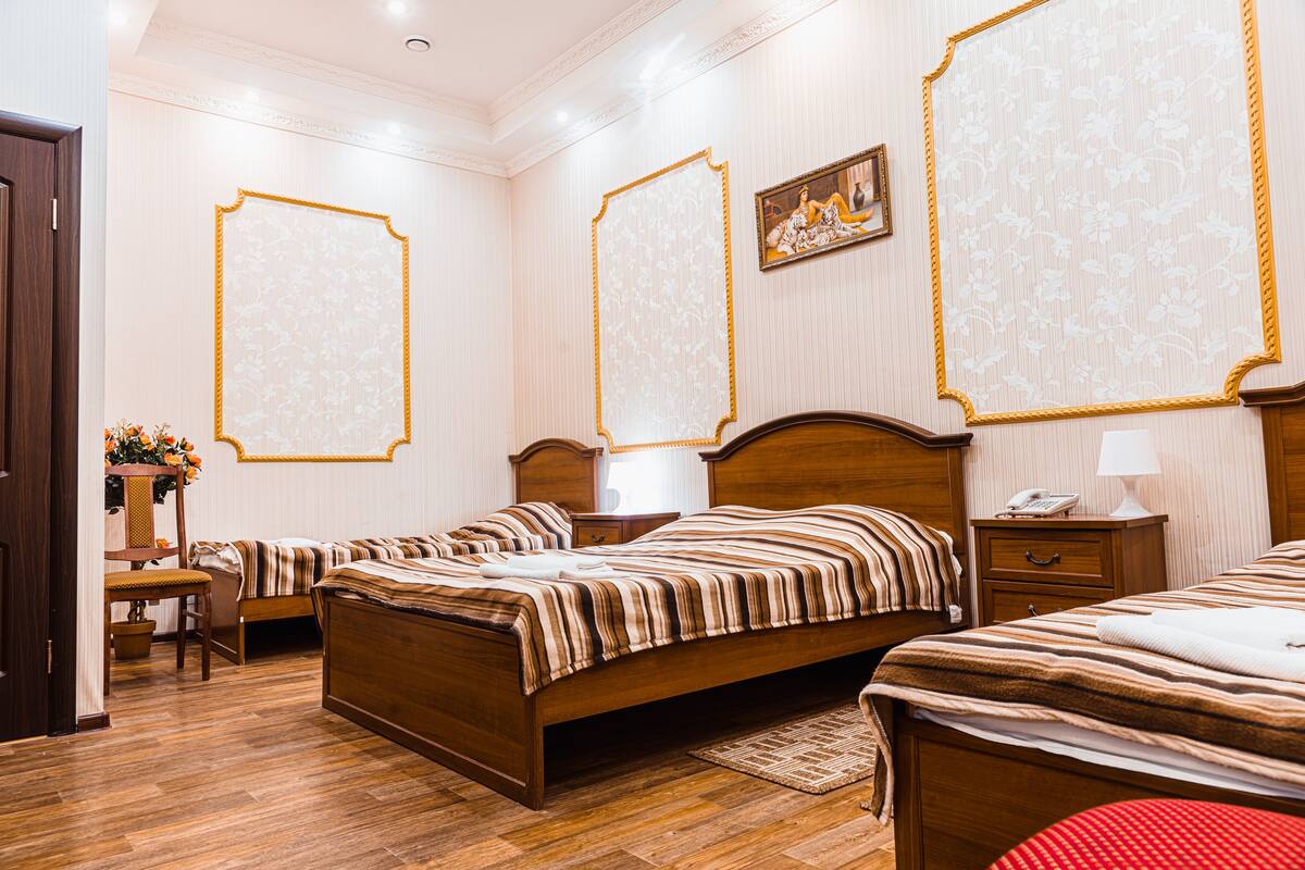 Kamar Triple Ekonomi | Setrika/meja setrika dan Wi-Fi gratis