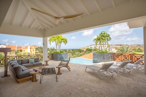 Deluxe Villa, 4 Bedrooms, Private Pool, Sea Facing | Beach/ocean view - Blue Bay Exclusive (Sint Michiel)