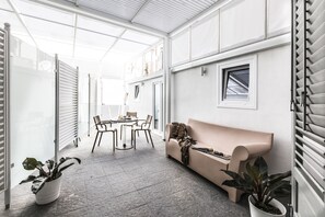 Apartamento júnior | Terraço/pátio