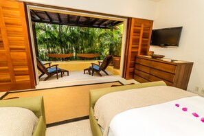 Villa superior, 5 habitaciones, patio | 5 habitaciones, ropa de cama de alta calidad y wifi gratis 