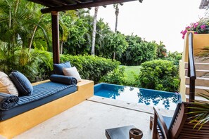 Villa Supérieure, 5 chambres, patio | Terrasse/Patio