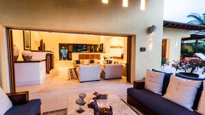 Superior Villa, 5 Bedrooms | Living area | Flat-screen TV