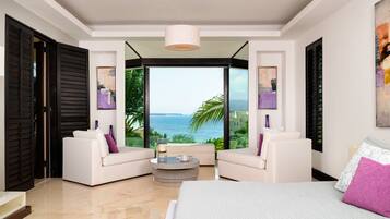 Panoramic Condo, 4 Bedrooms | 4 bedrooms, premium bedding, free WiFi, bed sheets