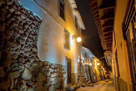 Front of property – evening/night