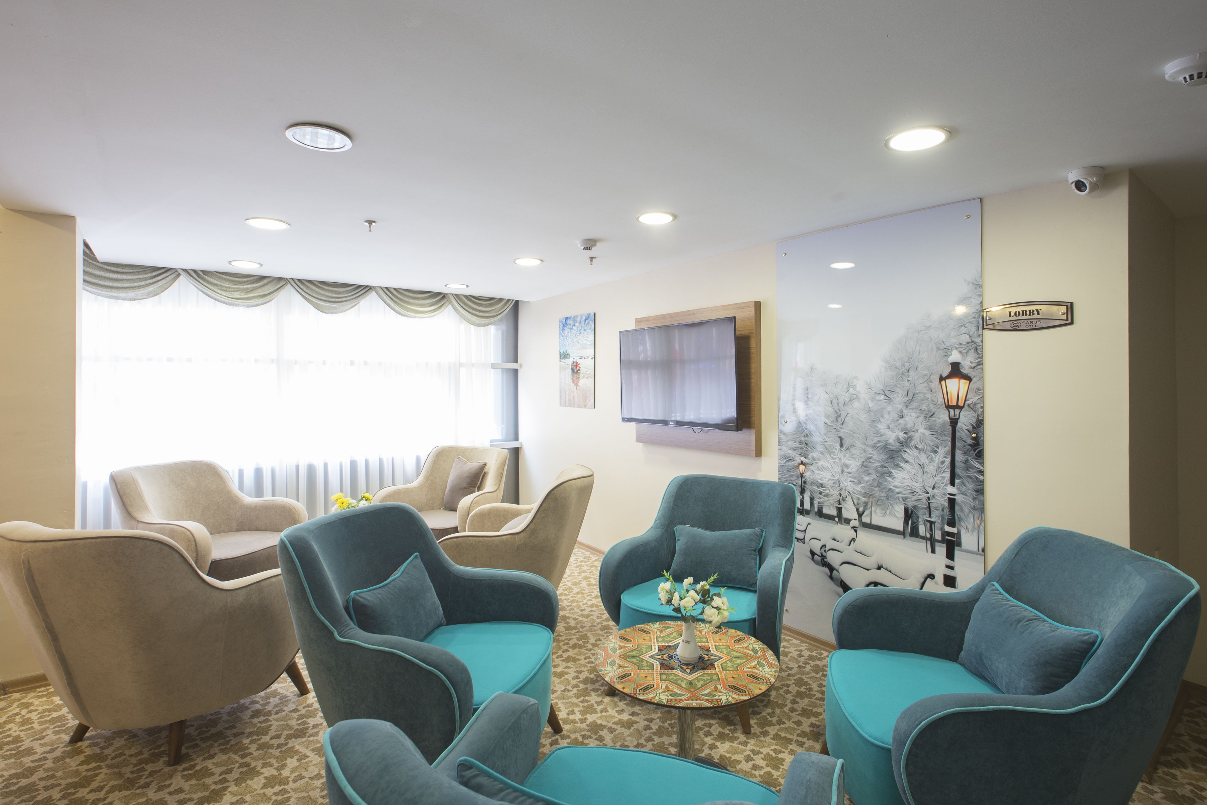 Khu tiếp khách ở sảnh