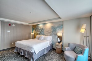 ห้องพัก, เตียงคิงไซส์ 1 เตียง และโซฟาเบด (Hearing Accessible) | โต๊ะทำงาน, เตารีด/โต๊ะรีดผ้า, เปล/เตียงเด็กอ่อน (ฟรี), Wi-Fi ฟรี