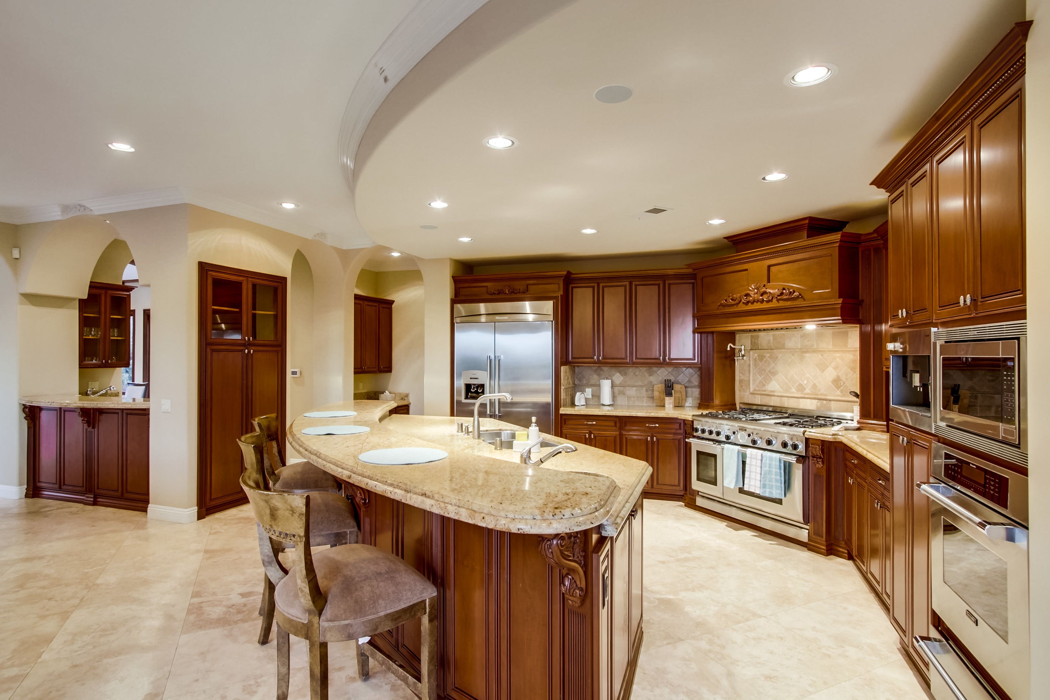 尊榮別墅, 多張床, 私人泳池, 海景 | 私人廚房 | 大型冰箱、微波爐、烤箱、爐台